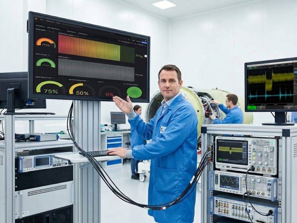 Connektica MES for aerospace AIT