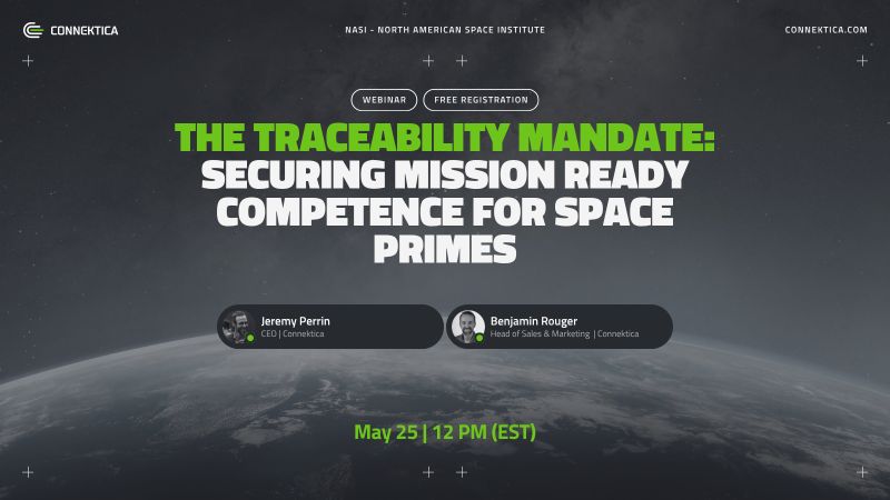 Webinar with the north american space institute